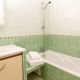 Salle de bain Studio dans résidence à Palombaggia Porto-Vecchio